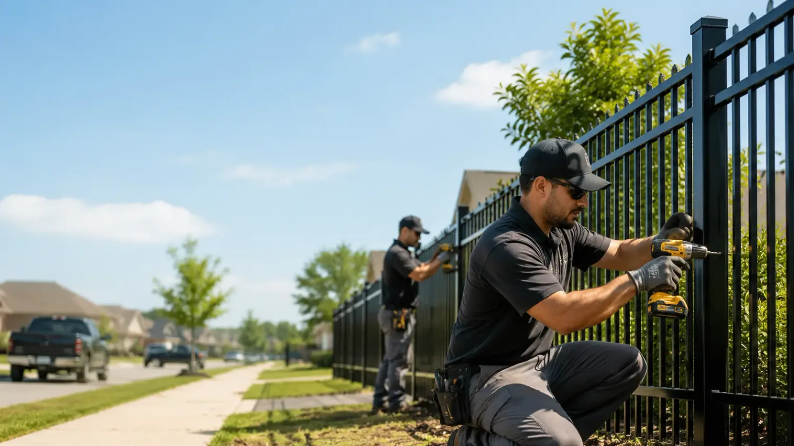 Metal Fence Installation in La Moille, IL
